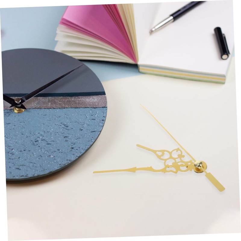 Operitacx 10 Sets Sturdy Clock Hands Elegant Plastic Clock Pointers