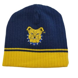 HBCU NC A&T Beanie Stylish 100% Acrylic Material Winter Outfit Blue