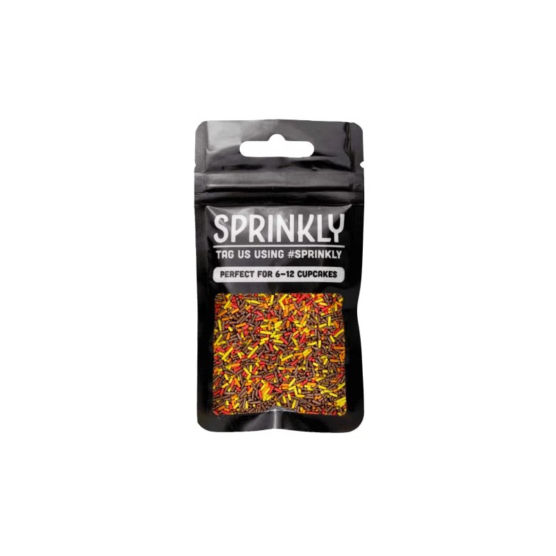 SPRINKLY - Matt Sugar Strands - Autumn - 30g