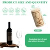 Yauhar 100Pcs #8 Natural Wine Corks Bulk Set, 7/8" x