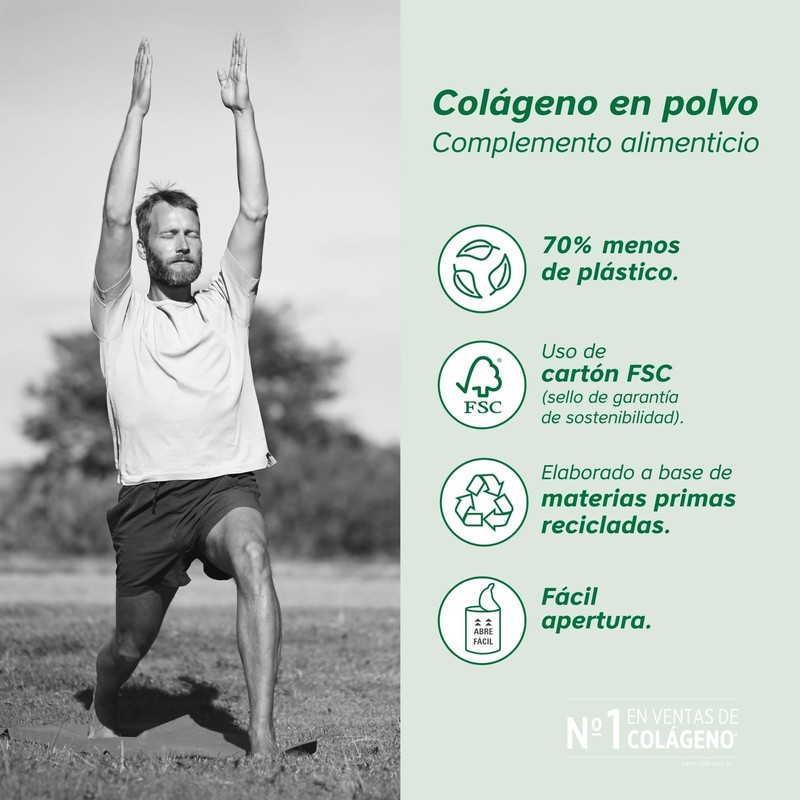 EPAPLUS Arthicare Collagene idrolizzato + Acido ialuronico, Polvere per 30