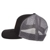 Cinch Denim Black Leather Patch Cap
