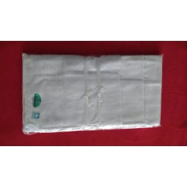 Unbranded 24 Mens Handkerchiefs Hankies Hanky Cloths 100% Cotton 13" by 14"  White