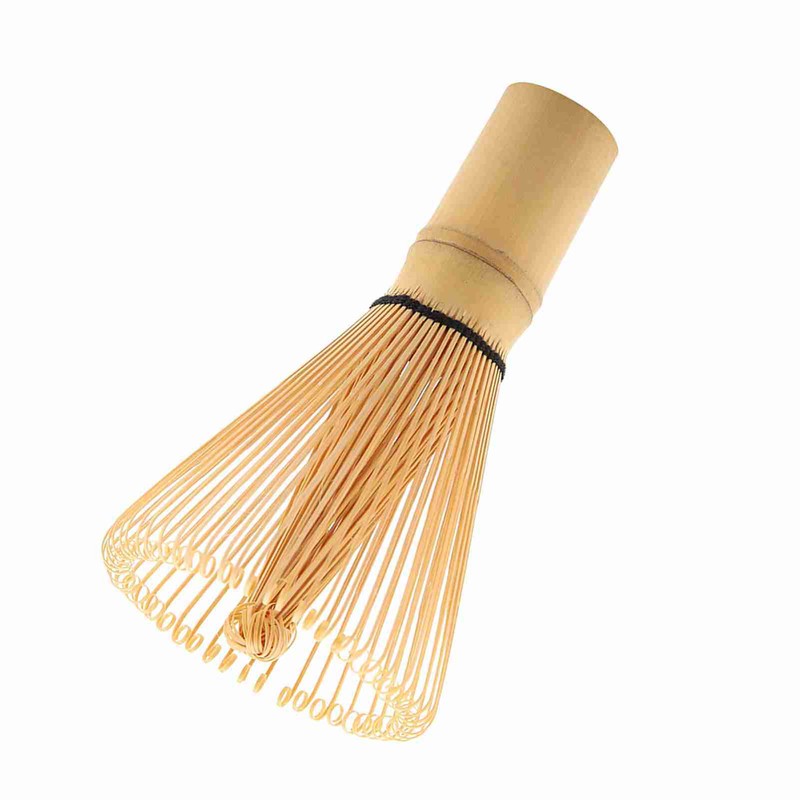 Natural Bamboo Tea Whisk Chasen Preparing Matcha Powder Brush Tool(64