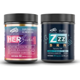 Vitaminas Mujer Cabello Piel Y Uñas Y Quemador De Grasa Pack Cápsulas