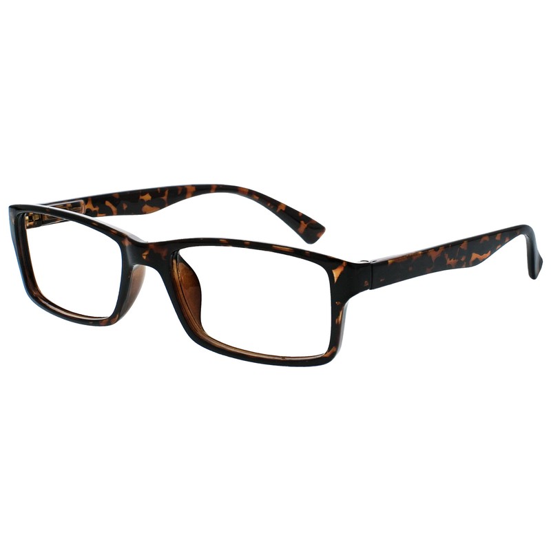 MM92-27 -2.00 Nearsighted Glasses - Brown/Tortoiseshell/Grey (Pack of 2)