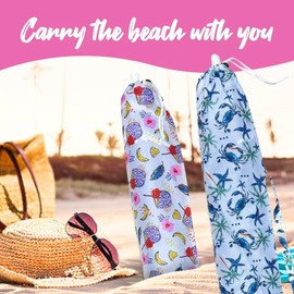 X2 Schutzhülle für Strandschirm mit robustem Griff, Schutzhülle für Strandschirm mit Griff, blau, Zubehör oder Ersatzteil für Strandschirme.