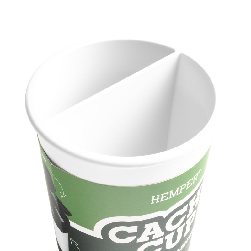 HEMPER Cache Cup: Odor-Proof Car Ashtray with Heat-Resistant Silicone Lid