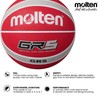Molten GR Basketball, Indoor/Outdoor, Premium Rubber, Size 5, Impact Colour
