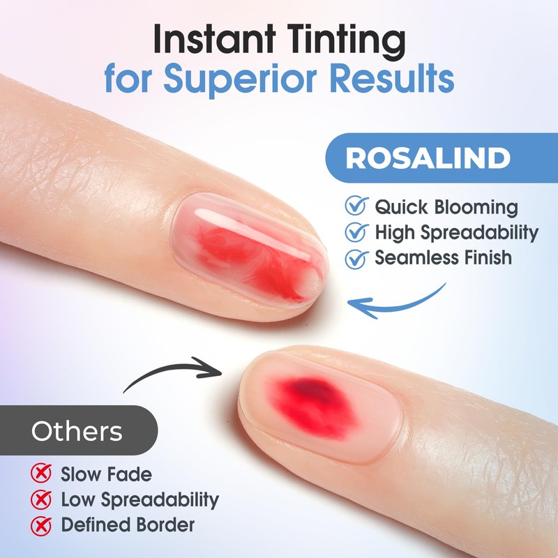 ROSALIND Blooming Gel Nail 11ml Clear Blooming Gel Bleed Nails