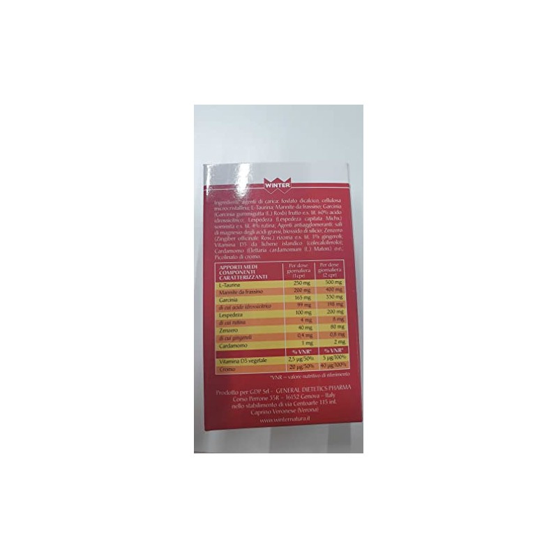 Winter - Irisina Metabolic Lipo Control - Integratore alimentare efficace