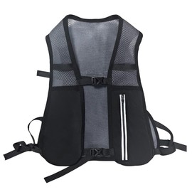 Owntop Running Backpack for Men Women Lightweight Hydration Backpack Running Vest 500 ml for Marathon Hiking Trekking Cycling Outdoor Sports, Grey