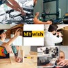 Mywish M6 x 35mm 20Pcs Flat Head Hex Socket Cap