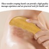 2 Pieces Wooden Gua Sha Boards Massage Tools Home Care