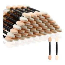 Aplicadores De Sombras De Ojos Pequeños Y Portátiles De 10 U