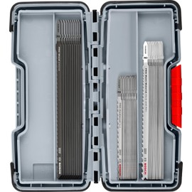 Bosch 30 x PRO Wood and Metal Rough Cut Jigsaw Blade Set (for Steel, Wood with Nails, Length 100 mm, Professional Accessories Jigsaw)