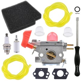 SYSKANT 545081857 Carburetor for Poulan BVM200FE VS-2 Craftsman 358794765 358794780 358794773 358794774 358794770 358 794763 Leaf Blower Parts 545146501 Kit