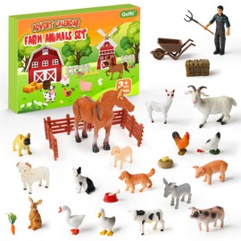 Goffii Farm Advent Calendar, Animals Advent Calendar, Surprising Christmas Calendar