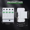 Wengart Surge Protection Device WG-C20,20-40KA AC275V SPD Domestic Deflector Electronic