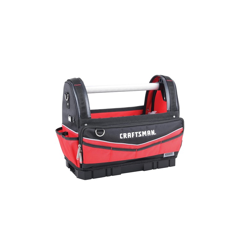 CRAFTSMAN VERSASTACK Heavy Duty Tool Bag, Waterproof Hard Bottom, 17"