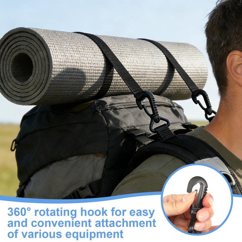 Kzanvov Backpack Straps, Adjustable Backpack Shoulder Strap, Replacement Padded Shoulder