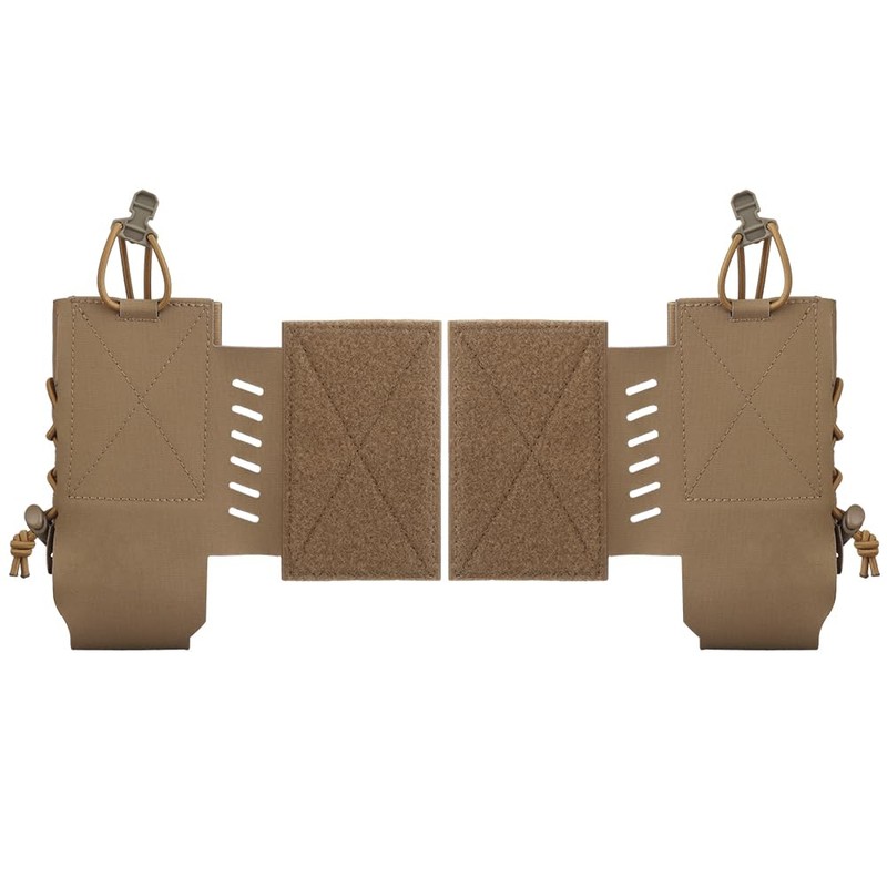 2Pcs Tactical Radio Pouch Holster, for AN/PRC148.152.163,Side Expansion with Hook