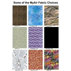 MyAir Comfort Mask, Starter Kit in Gray Diamonds - Made in USA