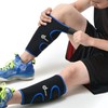 Odoland Calf Support Muscle Fibre Tear, Adjustable Calf Support Sports