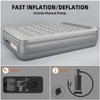 Air Mattress Queen with Built-in Pump, Blow up Mattress in