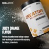 Skill Nutrition Micronized Creatine Monohydrate Orange | High-Absorption Formula with