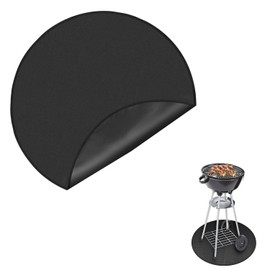 36 Inch Fireproof BBQ Mat,Fire Pit Mat,Fireproof Fireplace Mat,Under Grill Mat for Outdoor Grill,Oil-Proof & Waterproof BBQ Protector for Lawn,Decks and Patios