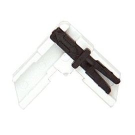 CRL White Screen Corner with Slide Lock - 20 pack