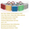 Gebildet AC 50-500V 0-100A 0-99Hz 22mm AC Current Voltage Tester