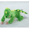 lontakids Toddler Infant Dinosaur Costume Flannel Hooded Onesies Soft Animal