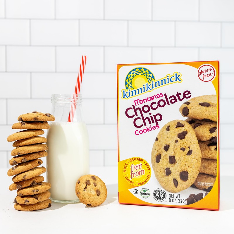 Kinnikinnick - Montanas Chocolate Chip Cookies - Gluten Free and