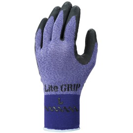 Showa Gloves Light Grip #341 Purple 5 Pack (Pack of 1) Large