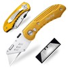 Box Cutter Heavy Duty Utility Knife, Razor Knife, Lightweight Aluminum