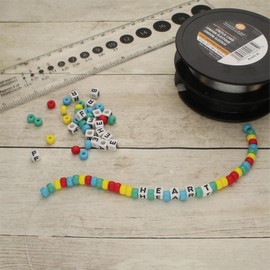 White Lion Stretch Cord – Very Strong, Consistency in Cord, Keeps Form, Perfect for Beading and Jewelry Making – Clear Color – 1mm Diameter – 100 Meter (328 Foot) Spool