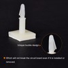 MECCANIXITY Sticky PCB Spacer Adhesive Standoffs Plastic Column 12.6mm Support