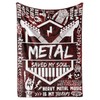 Huglanket Heavy Metal Gifts, Heavy Metal Music Blanket, Gifts for