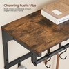 VASAGLE Laundry Room Shelf Wall Mounted, Coat Rack Shelf, with