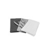 mon bijou® - 6 Pleasantly Soft Fabric Napkins Light Grey