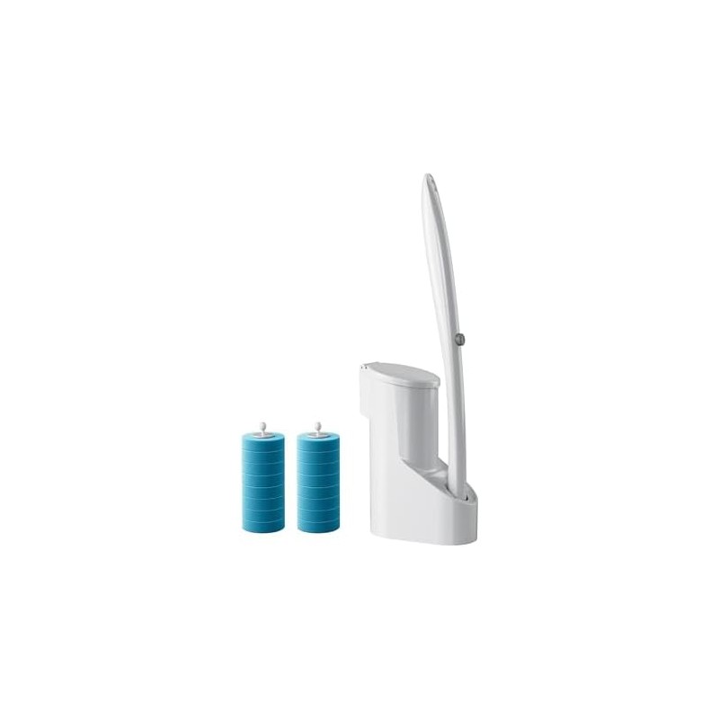 Cepillo Desechable para Inodoro LEIDSANY XI7N-mtsBG con 16 Recambios y