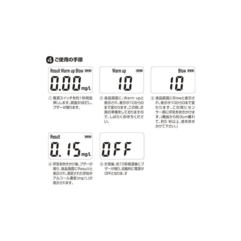 Star Light Alcohol Checker SKALCHDW