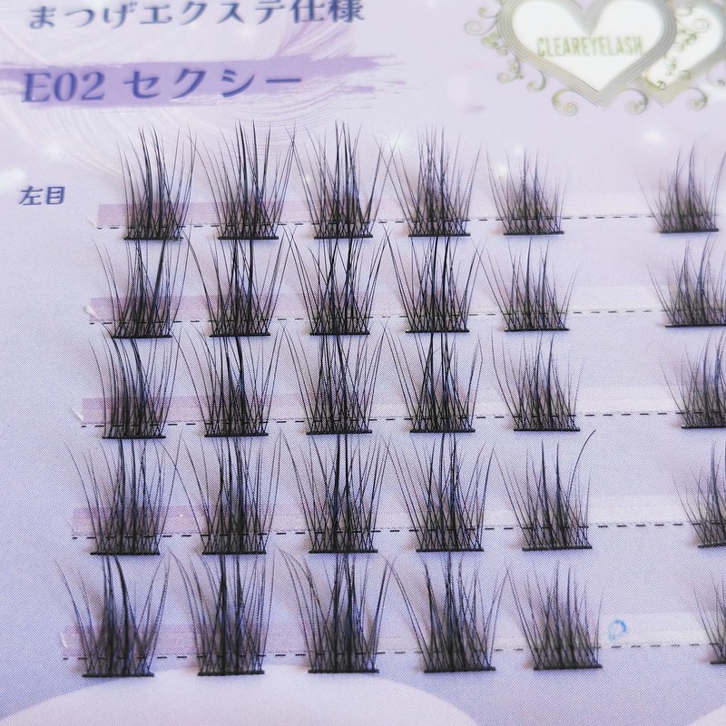 CLEAREYELASH False Eyelashes for Partial, Large Capacity, 50 pcs, Korea,