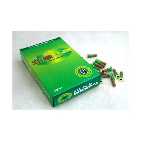 Kang HWA Stick-On Mini Moxa - Green