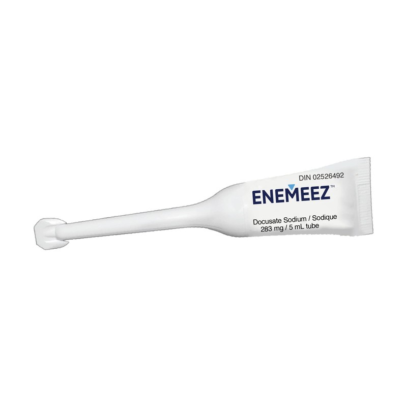 Enemeez Docusate Sodium Mini-Enema 283 mg, 5 Count, Canada DIN