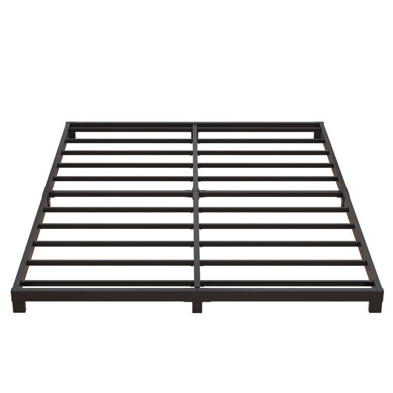 Nailsong 4 Inch Bed Frame Queen Size Low Profile, Queen