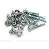 Pet Carrier Dog Kennel Metal Fasteners Nuts Bolts Replacements (1-3/4"