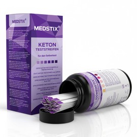 MediVinius, Ketostix for Immediate Ketose Measurement Results, Keto Test Strips for Effective Keto Nutrition and Diet, Keto Sticks mv-ks1-100 Purple 100.00